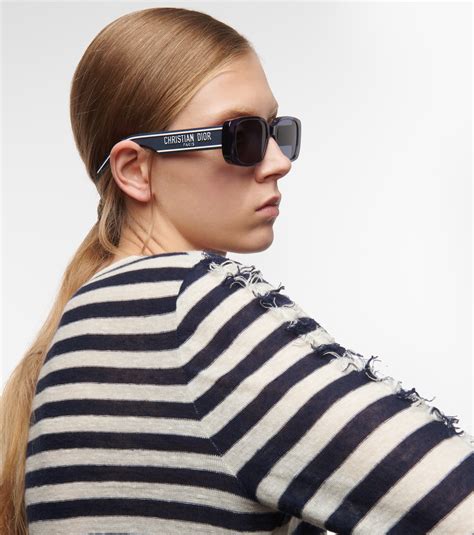 lunette de soleil dior wildior|Wildior S2U Blue Rectangular Sunglasses .